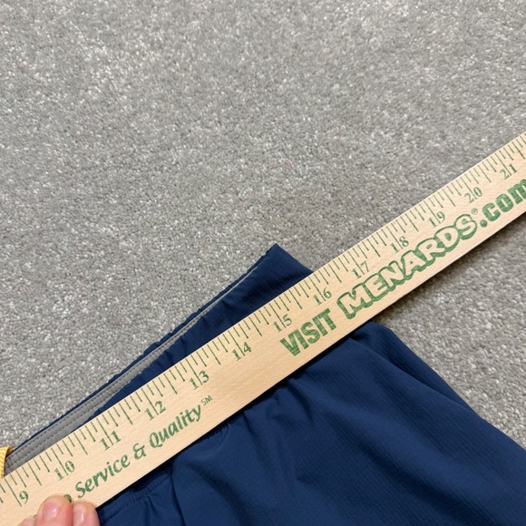 Huckberry Wellen Sevens Sports Shorts Lined Med Blue 5" Athletic Gym Performance - Picture 12 of 14